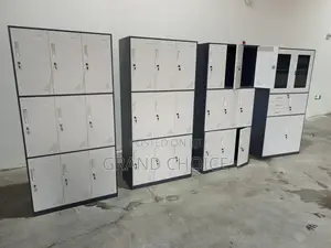 9 Door Modern Office Staff Cabinet