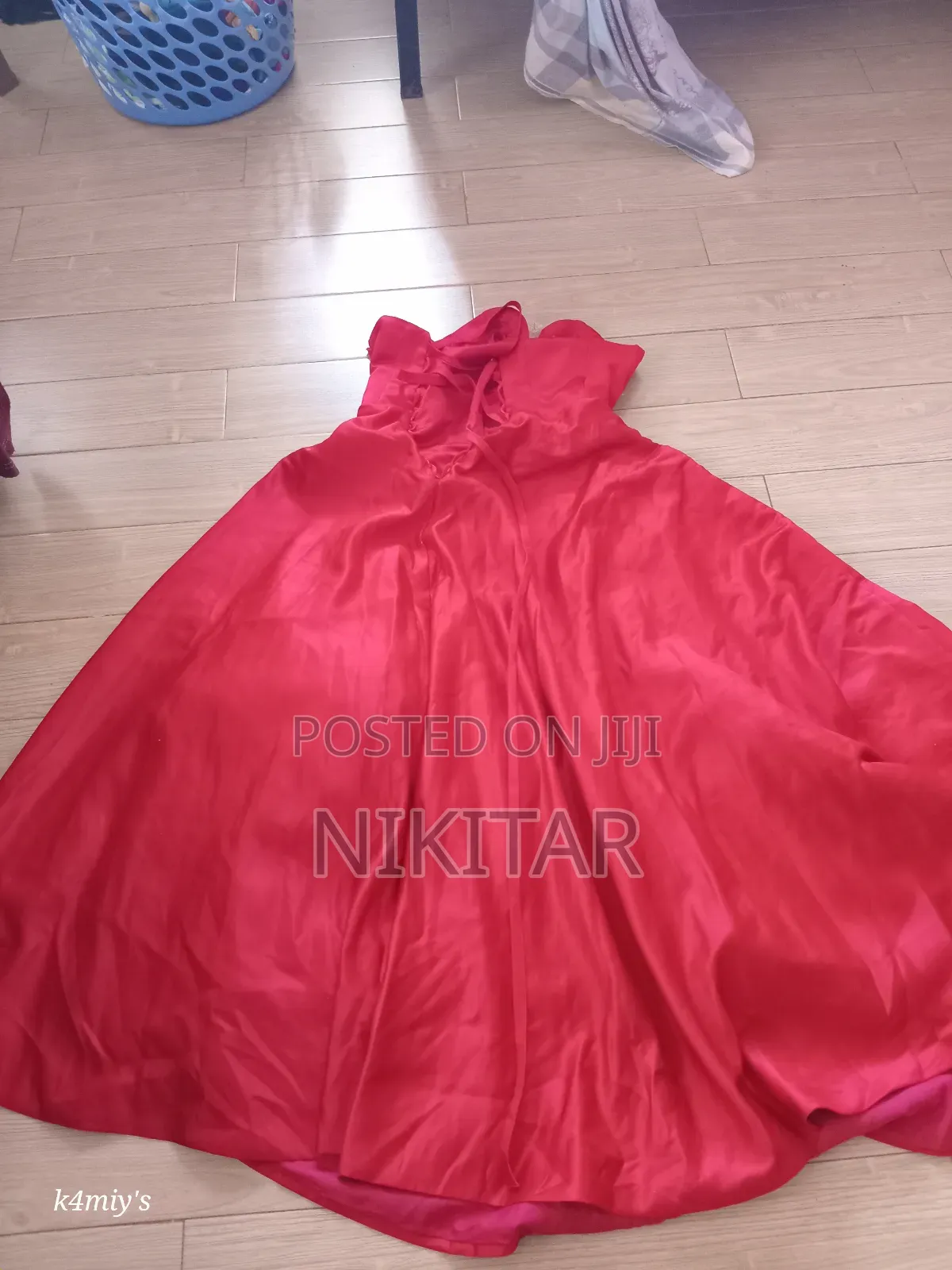 A Red Prom Dress