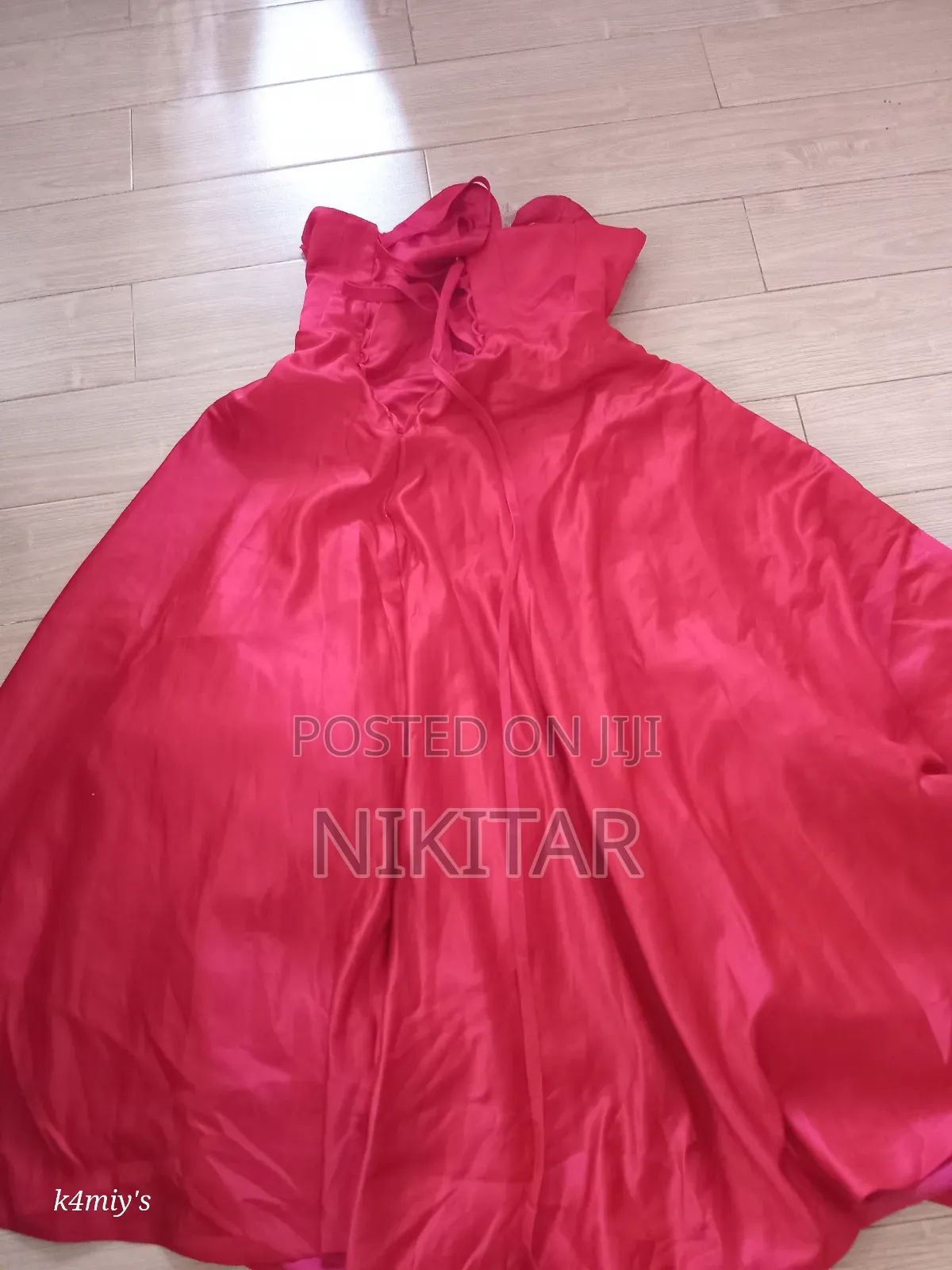 A Red Prom Dress