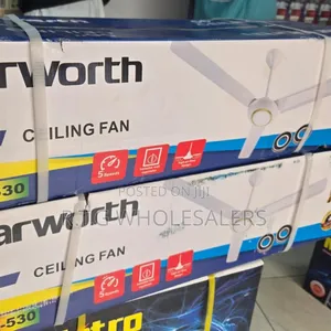 Starworth 56" High-Speed Ceiling Fan – Durable Motor
