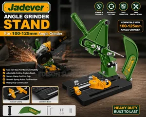 Angle Grinder Stand Jadever Cast Iron Cutting Stand Grinder Holder