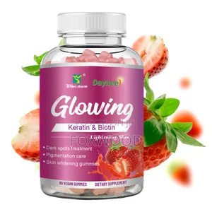 Daynee Glowing Keratin Biotin Lightening Skin Gummies