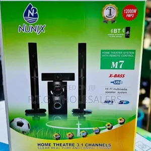 Nunix M7 3.1 Channel Bass Home Speaker Set