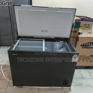Hisense 286 Freezer With Sliding Glass Mirrors 