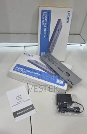 Hdmi Splitter 8 Port Uhd X 3d - Metal HDCP Full Hd