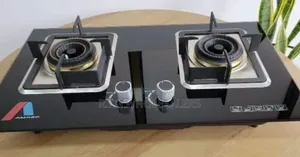 Amaze 2 Burner Tempered Glass Hob – Stylish Kitchen Gas Cooker