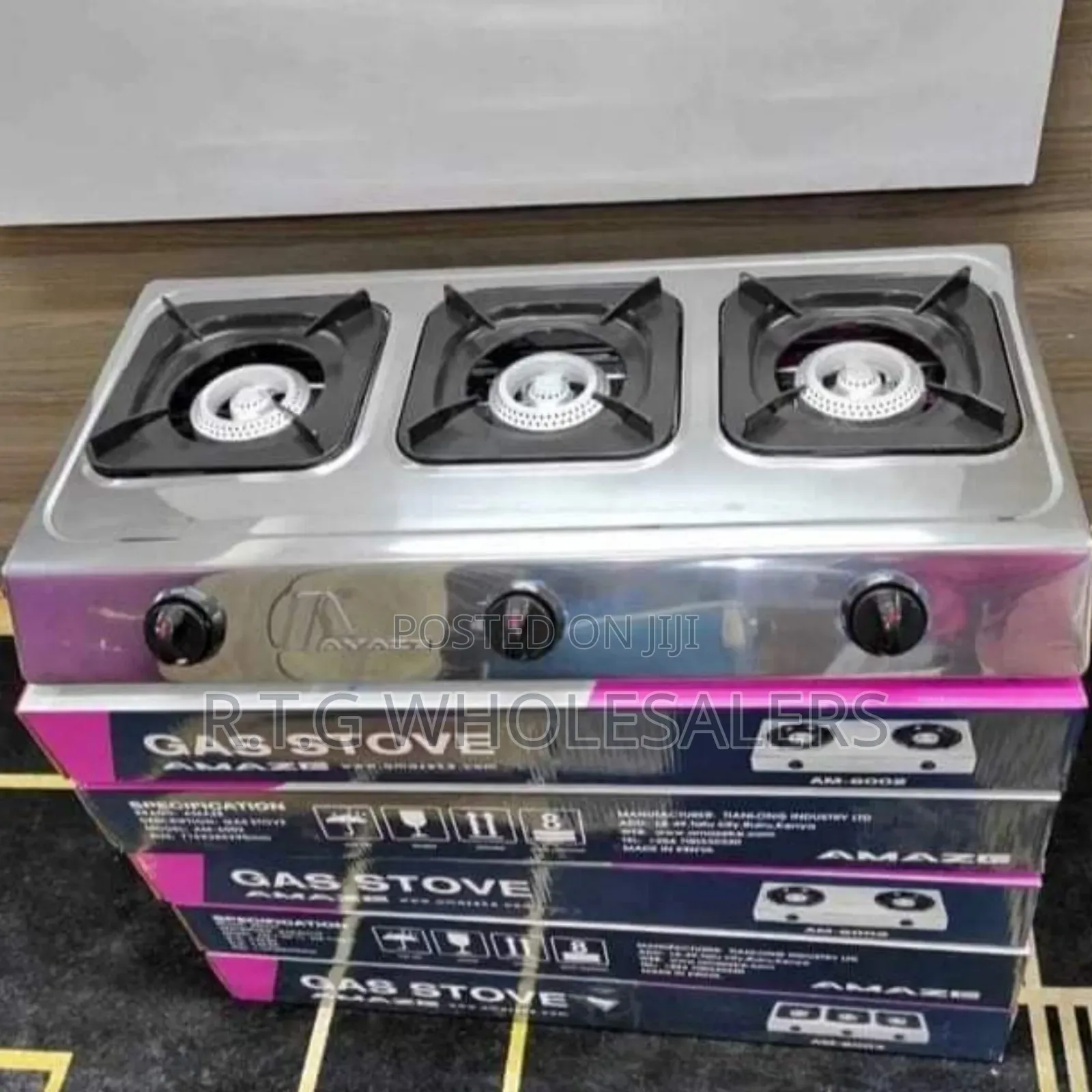 Amaze 3-Burner Portable Tabletop Cooker