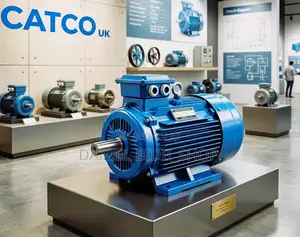 Catco Uk Brand 100% Pure Copper Three Phase Motor 75hp X 1500 RPM