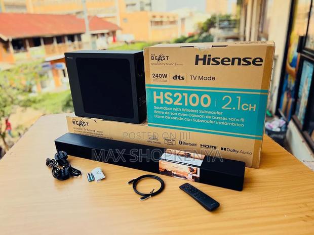Hisense 240w Hs2100 2.1ch Soundbar