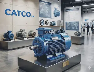 100% Pure Copper Three Phase Motor Catco Uk Brand 50hp X 1500 RPM