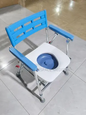 Commode Chair With Backrest