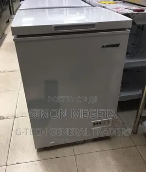 Shiny Silver New Hisense 198l Freezer