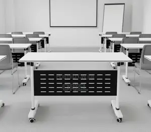 Office Desk : Portable Foldable Office Conference Study Desk