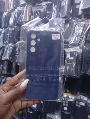 Samsung Galaxy A25 5g Blue Silicone Protective Back Cover