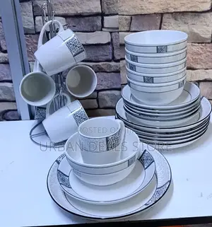 24pcs Stylish Opal Dinner Set