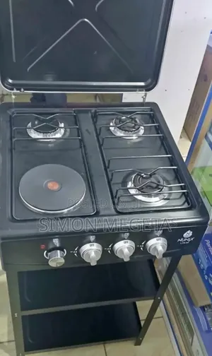 Bigger Cooker Nunix 3+1 Cooker With Shelves