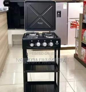 With Lid Covered Nunix 3+1 Cooker With Shelves