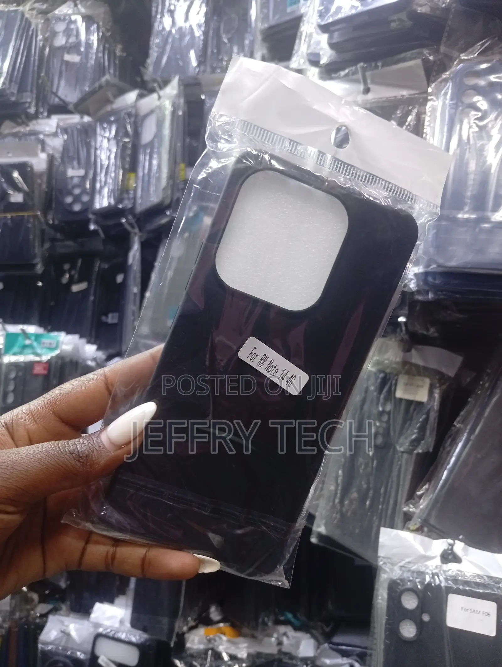 Xiaomi Redmi Note 14 4g Black Silicone Back Cover
