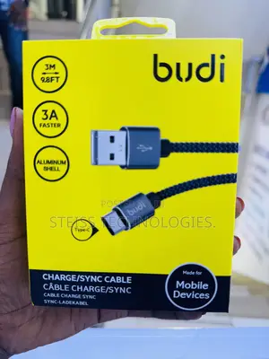 3m Budi Type C High Speed Cable