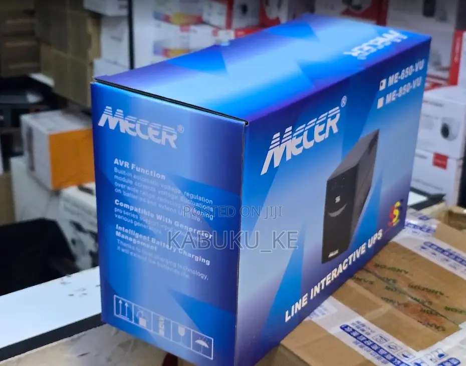 Mecer 650va Ups With 3 Ports