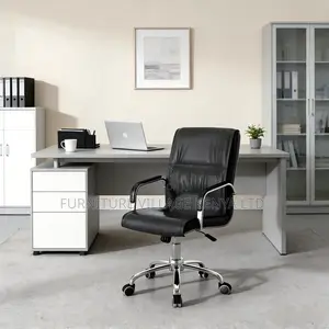 Leather Adjustable Homework Swivel Chair