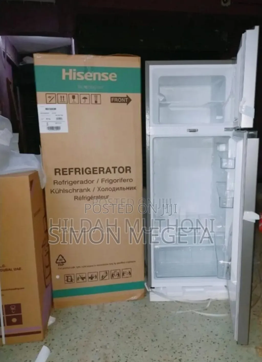 With Top Freezer Hisense 128l Fridge