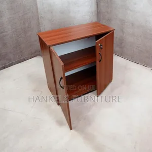 2 Door Wooden Credenza Office Cabinet For Office Storage