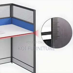 Office Workstations; Two Users MDF Square Office Workstation Desk