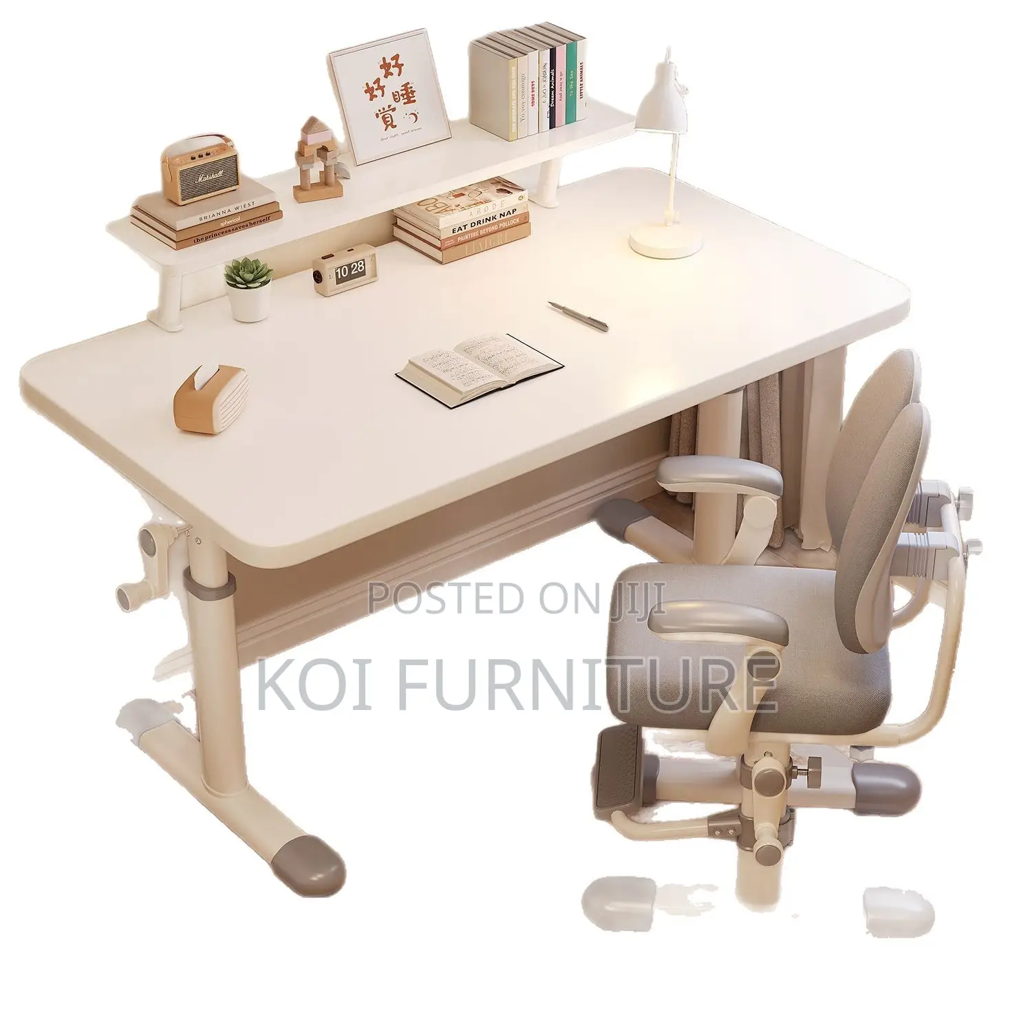 Office Table; Home Office Manual Adjustable Ergonomic Koi Table