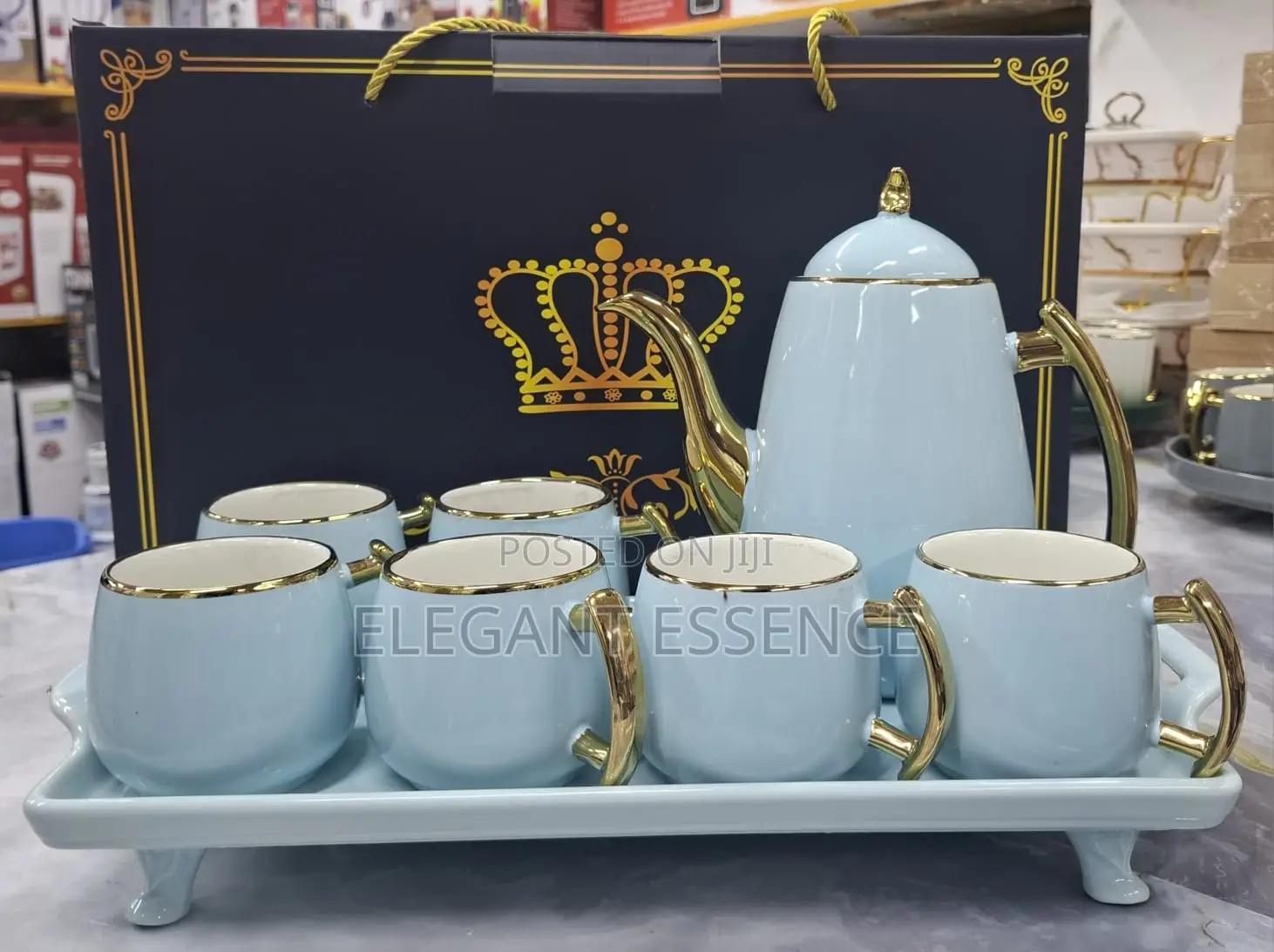 8pcs Fancy Ceramic Breakfast Set