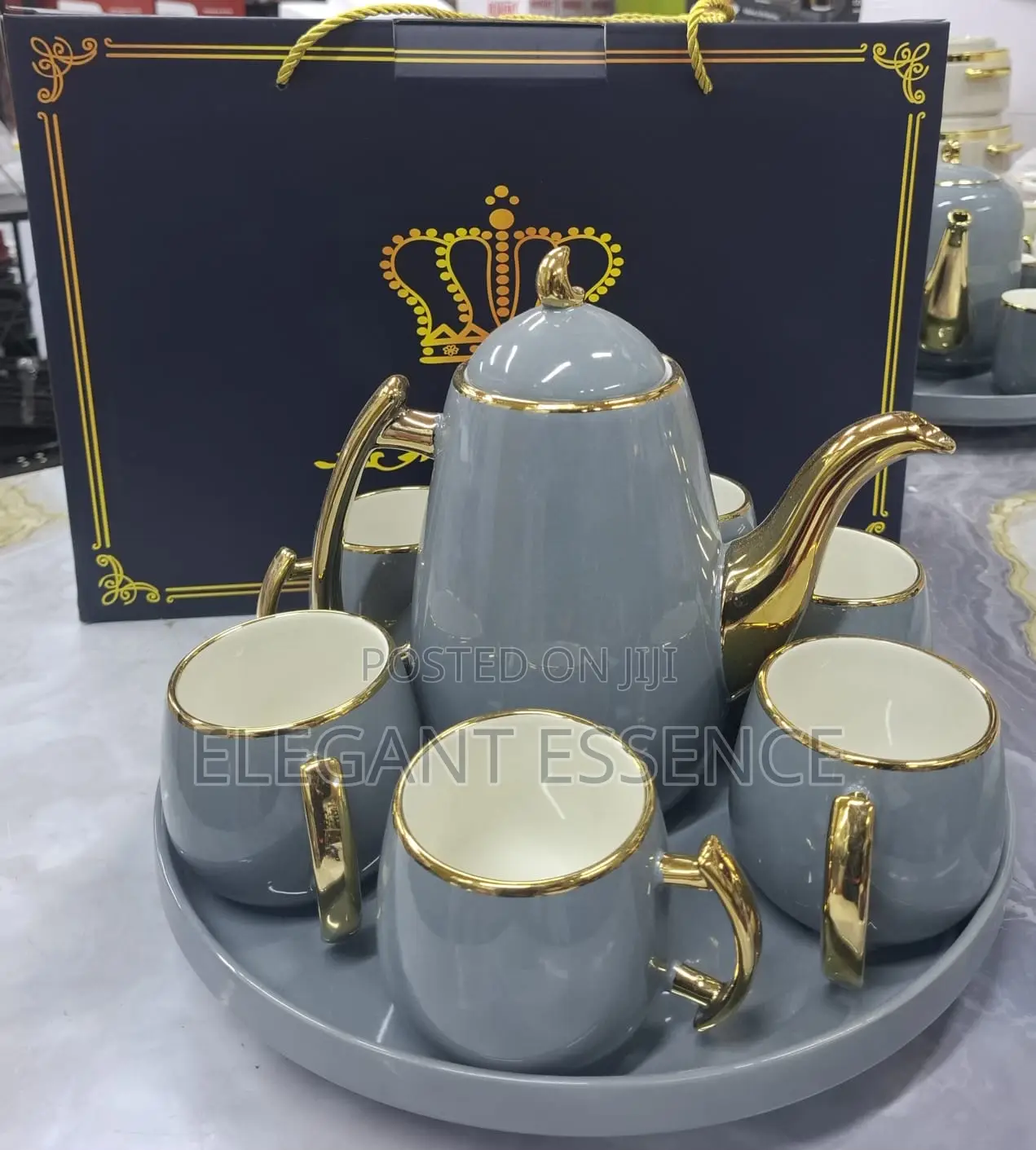 8pcs Fancy Ceramic Breakfast Set