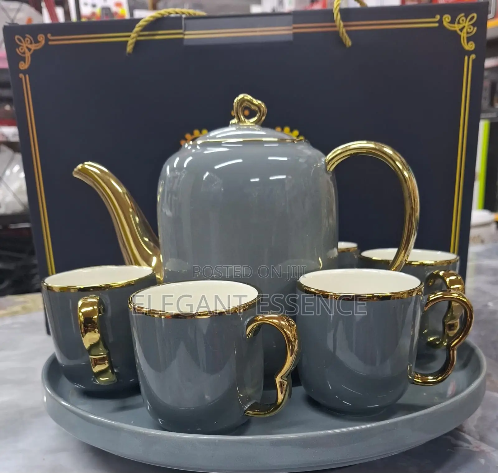 8pcs Fancy Ceramic Breakfast Set