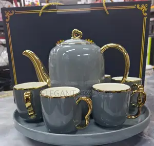 8pcs Fancy Ceramic Breakfast Set