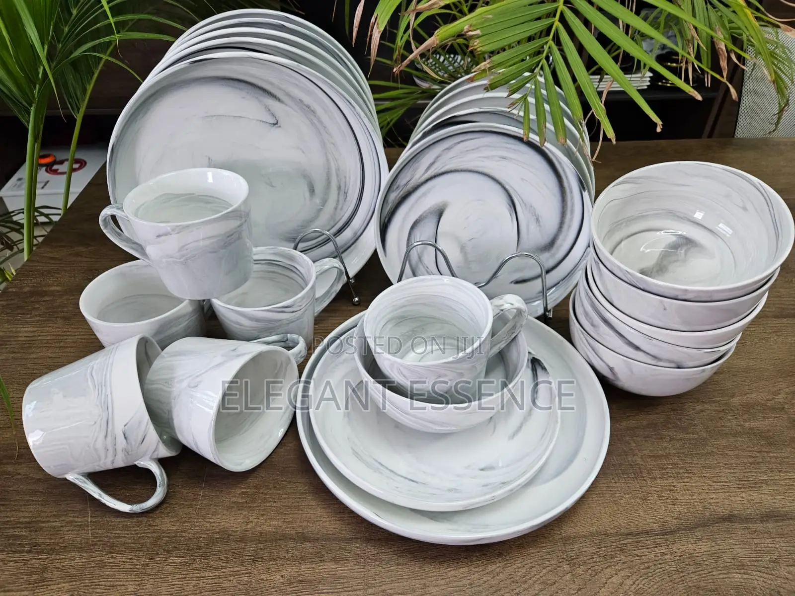 8pcs Fancy Ceramic Breakfast Set