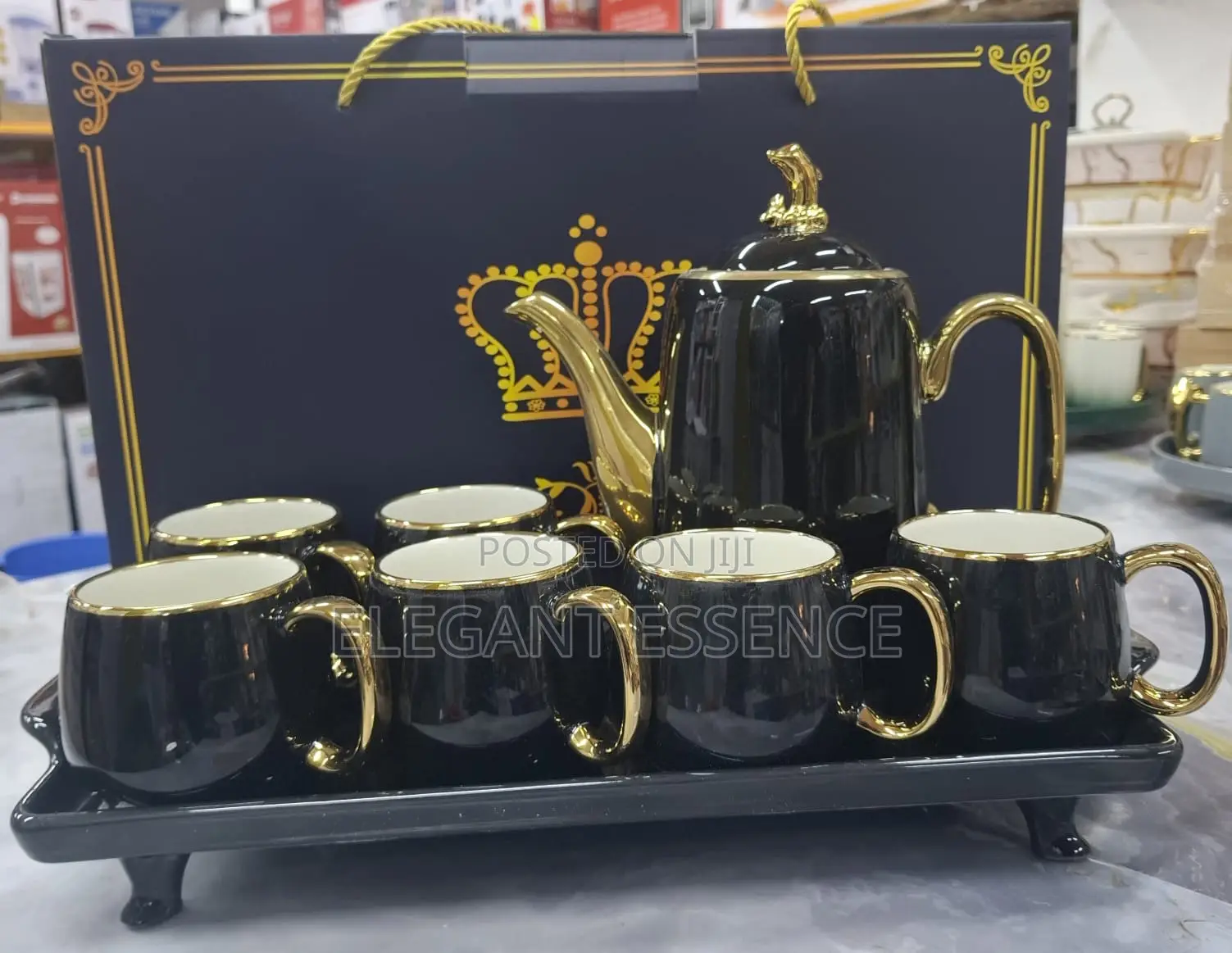 8pcs Fancy Ceramic Breakfast Set