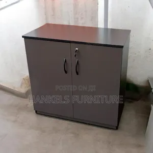 2 Door Wooden Credenza Office Cabinet Durable Wooden Cabinet