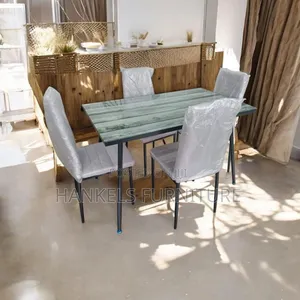 4 Seater Dining Set Contemporary Kitchen Dining Table
