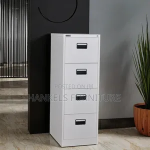4 Drawer Metallic Cabinet Heavy Duty Office Cabinet