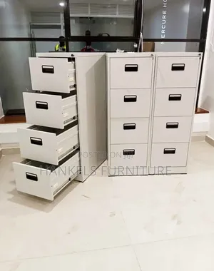 4 Drawer Metallic Cabinet Lockable Document Storage