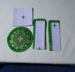 Alter Linen/Chalice Set(Corporal+Purificator+Pall+Finger Towel)