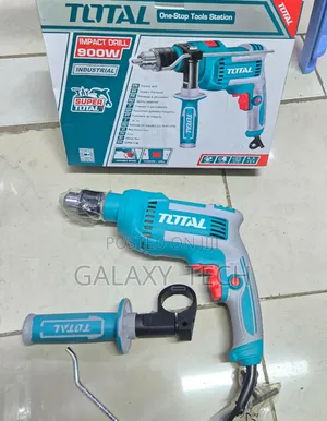 Total 900w Electric Drill With Hammer