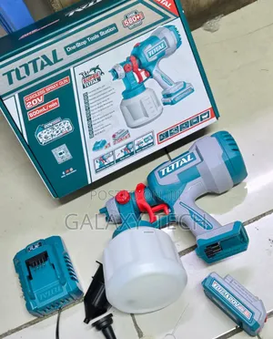 20v 1000ml Total Cordless/Rechargeable Spraygun/Paint Sprayer