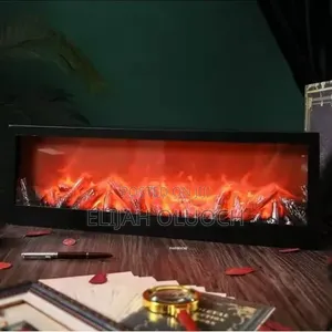 Big Size 100cm Led Fireplace Display Now Available in Black Colour