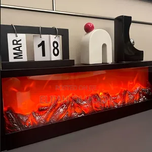 Big Size 100cm Led Fireplace Display Now Available in Black Colour