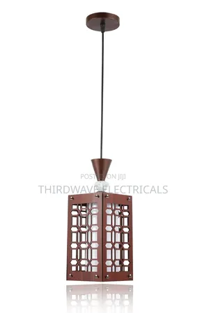 Charms Crafts Hg42 Wooden Pendant Light Lamp
