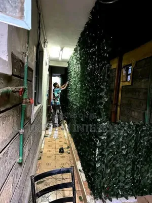Decorative Artificial Leaf Screen for Home Boundaries
