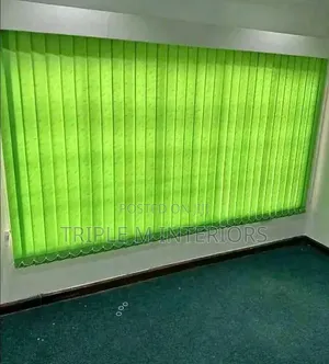 Modern PVC Slat Vertical Blinds for Interiors