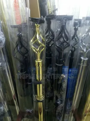 Sleek Extendable Rods for Curtains Drapes