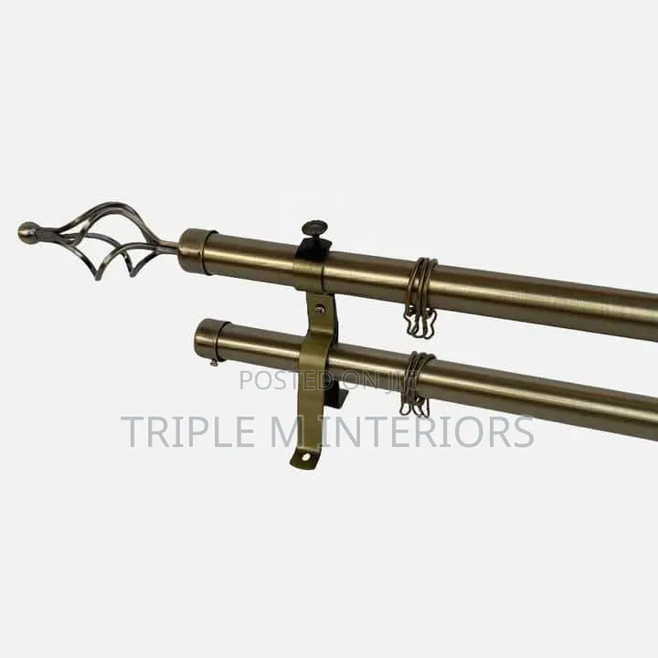 Minimal Design Adjustable Curtain Rods