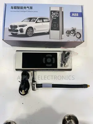 A88 Digital Tyre Inflator – Compact Powerful Car Tyre Pump